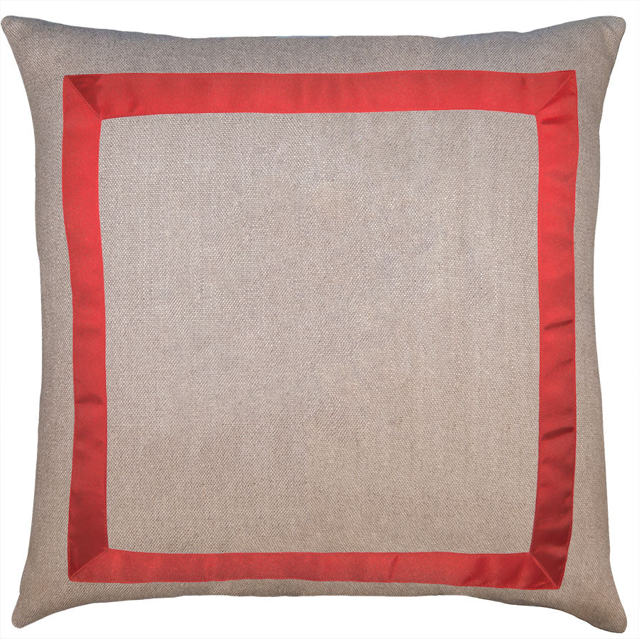 Marquess Linen Red ribbon